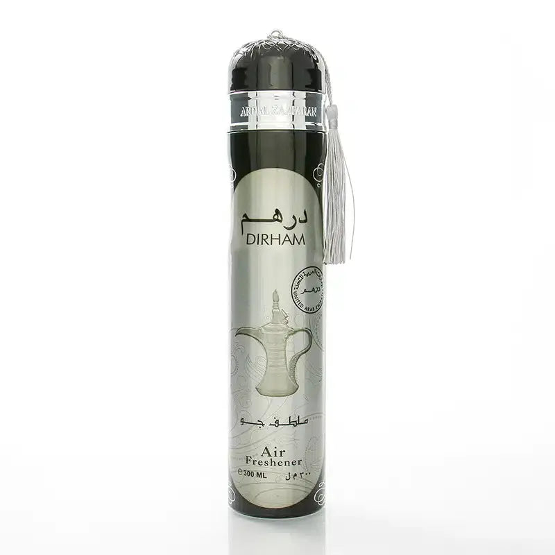 Dirham Air Freshener 300ml– Fresh, Clean & Elegant Arabian Fragrance lattafauk