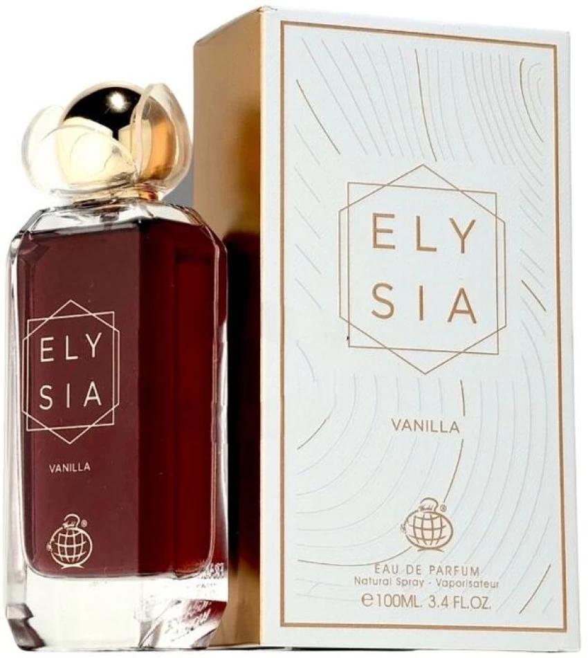 Elysia Vanilla 100ml EDP by Fragrance World – Creamy Vanilla, Sweet Musk & Warm Woody Elegance Tufayel Perfumes