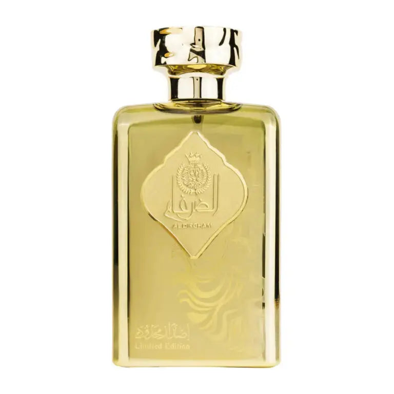 Al Dirgham Limited Edition Eau de Parfum 100ml Citrus Freshness, Spiced Woods & Golden Amber Luxury lattafauk