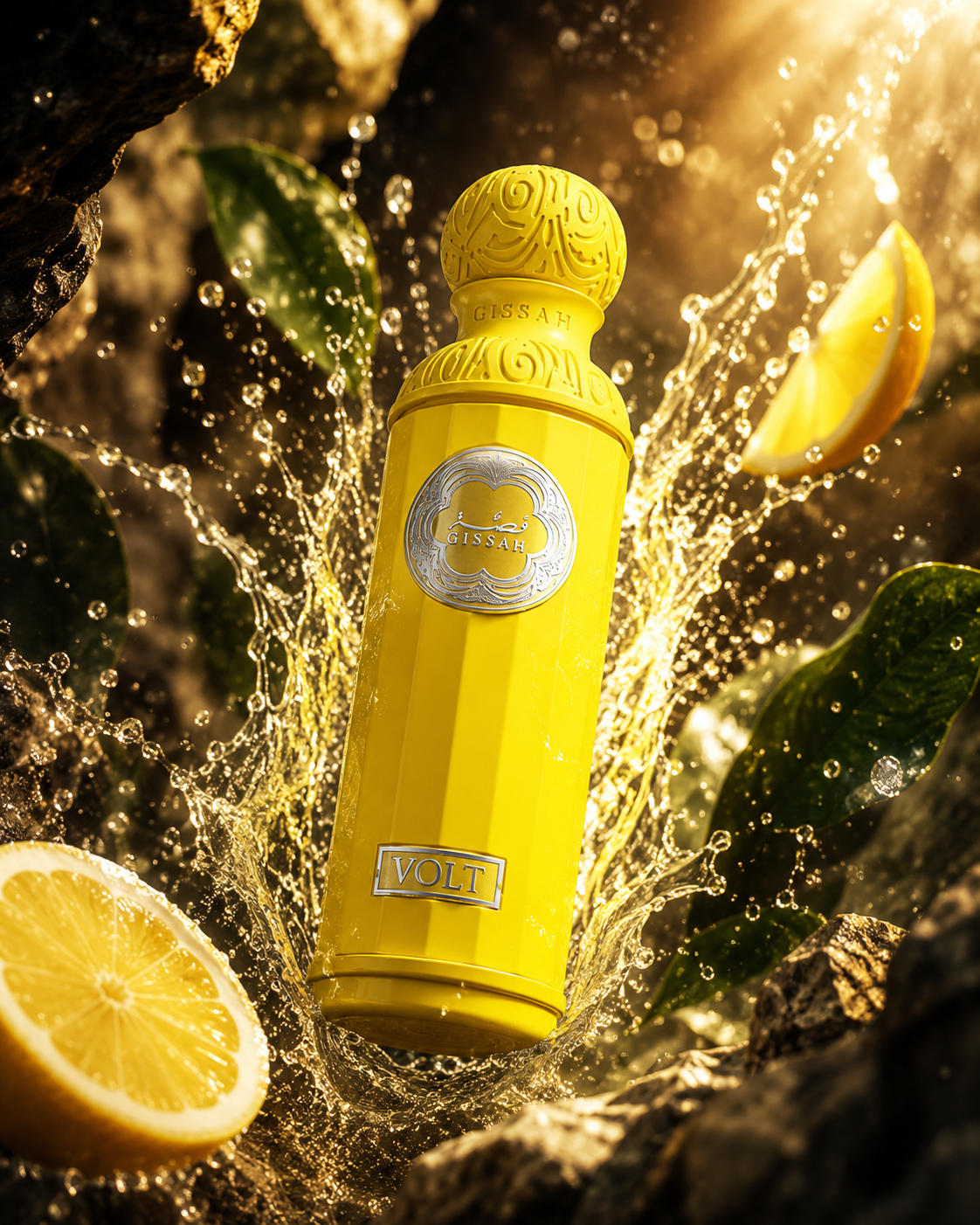 Gissah Volt 200ml Eau de Parfum – Bergamot, Lavender, Vetiver & Cedarwood Luxury Fragrance