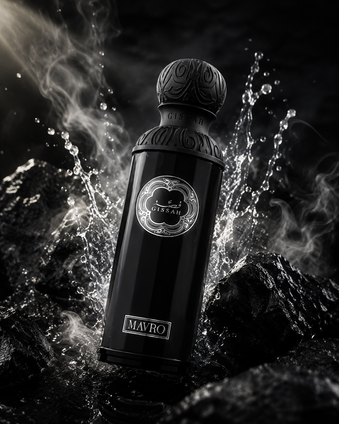 Gissah Mavro 200ml Eau de Parfum – Bergamot, Grapefruit, Saffron, Praline & Cedarwood Luxury