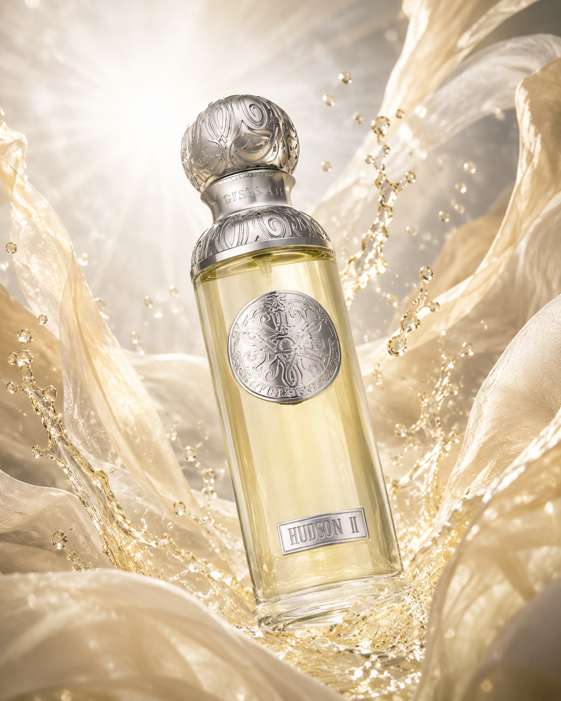 Gissah Hudson II 200ml Eau de Parfum – Floral Fruits, White Rose, Saffron, Amber & Musk