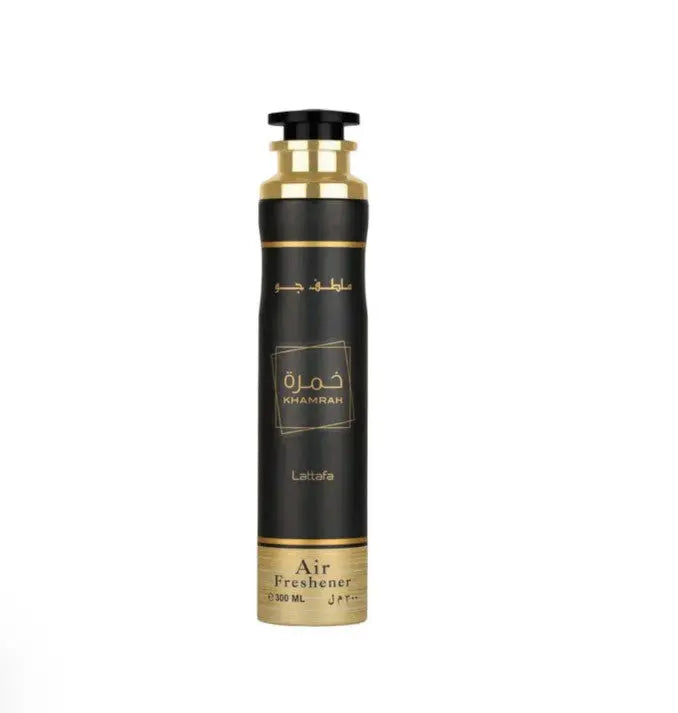 Khamrah Air Freshener 300ml – Sweet, Warm & Luxurious Arabian Perfume Scent lattafauk