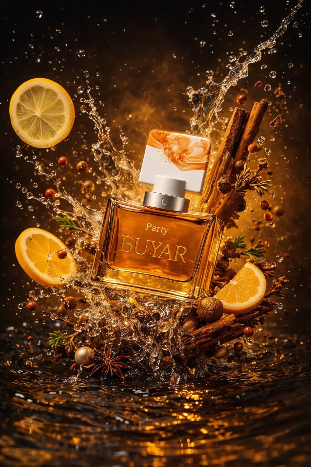 Buyar Party Eau De Parfum 100ml – Sweet Gourmand Vanilla Luxury Fragrance for Women UK Tufayel Perfumes