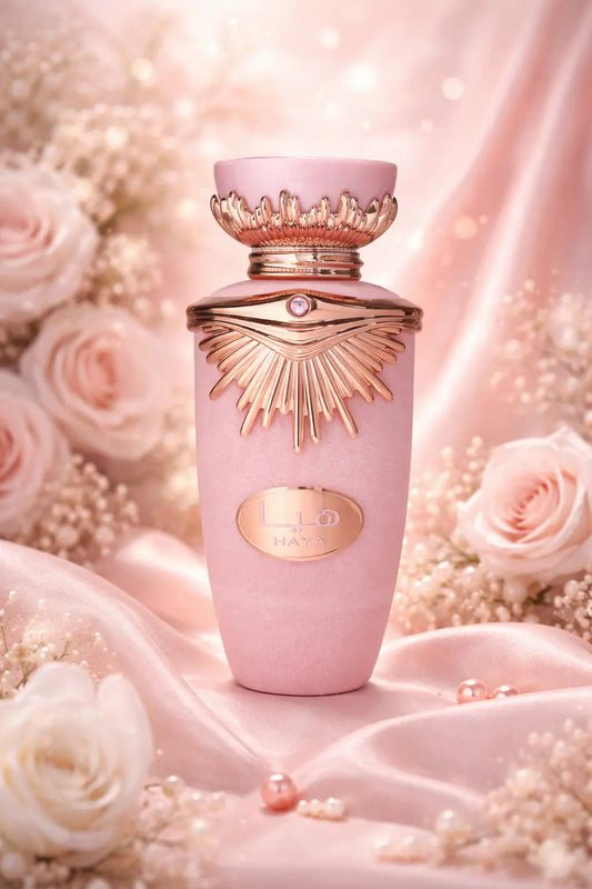 Lattafa Haya Perfume 100ml – Elegant Feminine Luxury With a Soft Arabian Touch - Tufayel