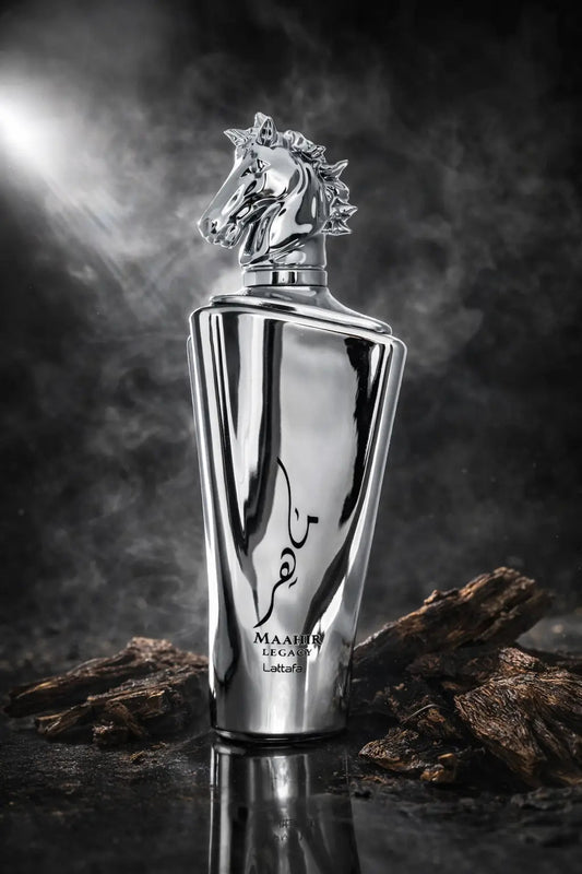 Lattafa Maahir Legacy 100ml Perfume – Powerful, Fresh & Royal Arabian Elegance - Tufayel