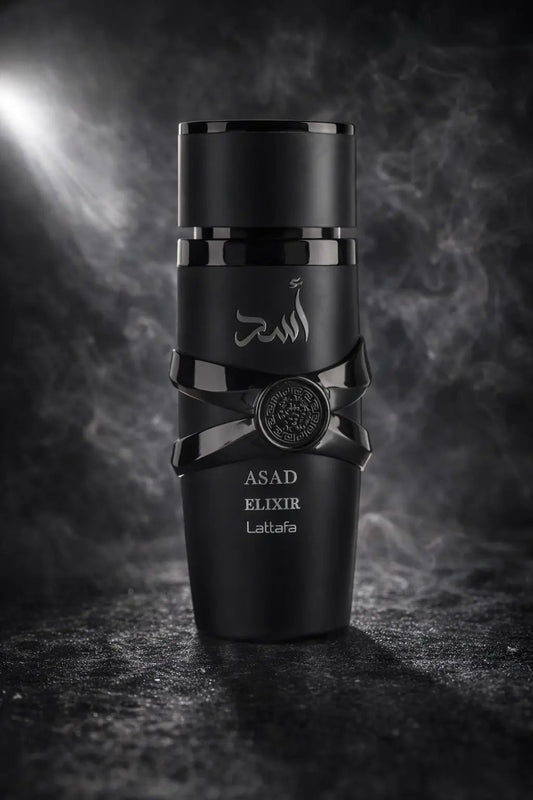 Lattafa Asad Elixir 100ml – Dark, Powerful & Addictive Luxury Fragrance - Tufayel
