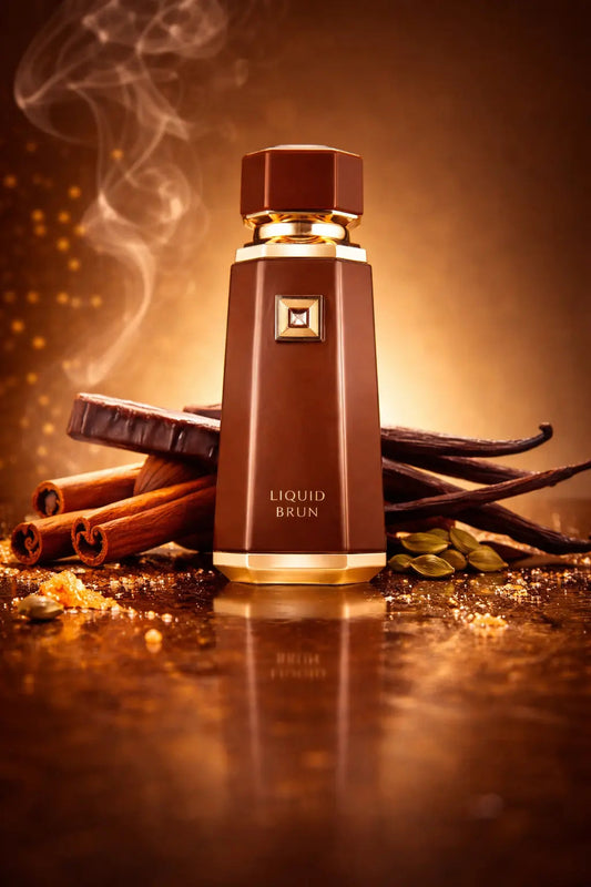 Liquid Brun Perfume – Warm Vanilla Spice Luxury in a Bottle - Tufayel