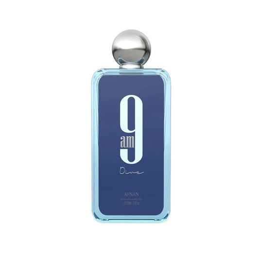 Afnan 9PM Dive Eau de Parfum – Fresh Aquatic & Energetic Arabian Perfume Tufayel