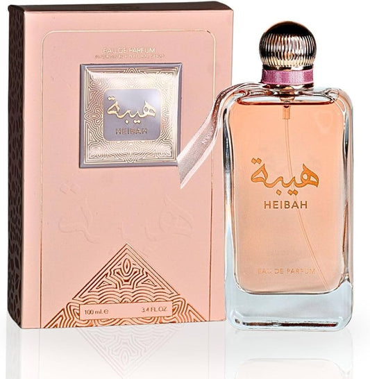 Heibah Eau de Parfum 100ml – Soft, Elegant & Long-Lasting Arabian Fragrance lattafauk