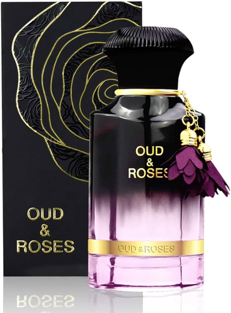 Oud & Roses Eau de Parfum 60ml – Romantic Rose & Deep Oud by Arabian Oud lattafauk
