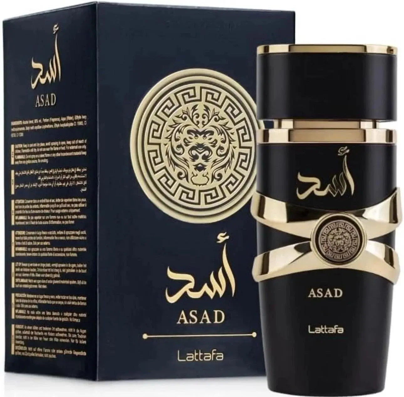 Asad Eau de Parfum 100ml Lattafa spicy black pepper, rich coffee lattafauk
