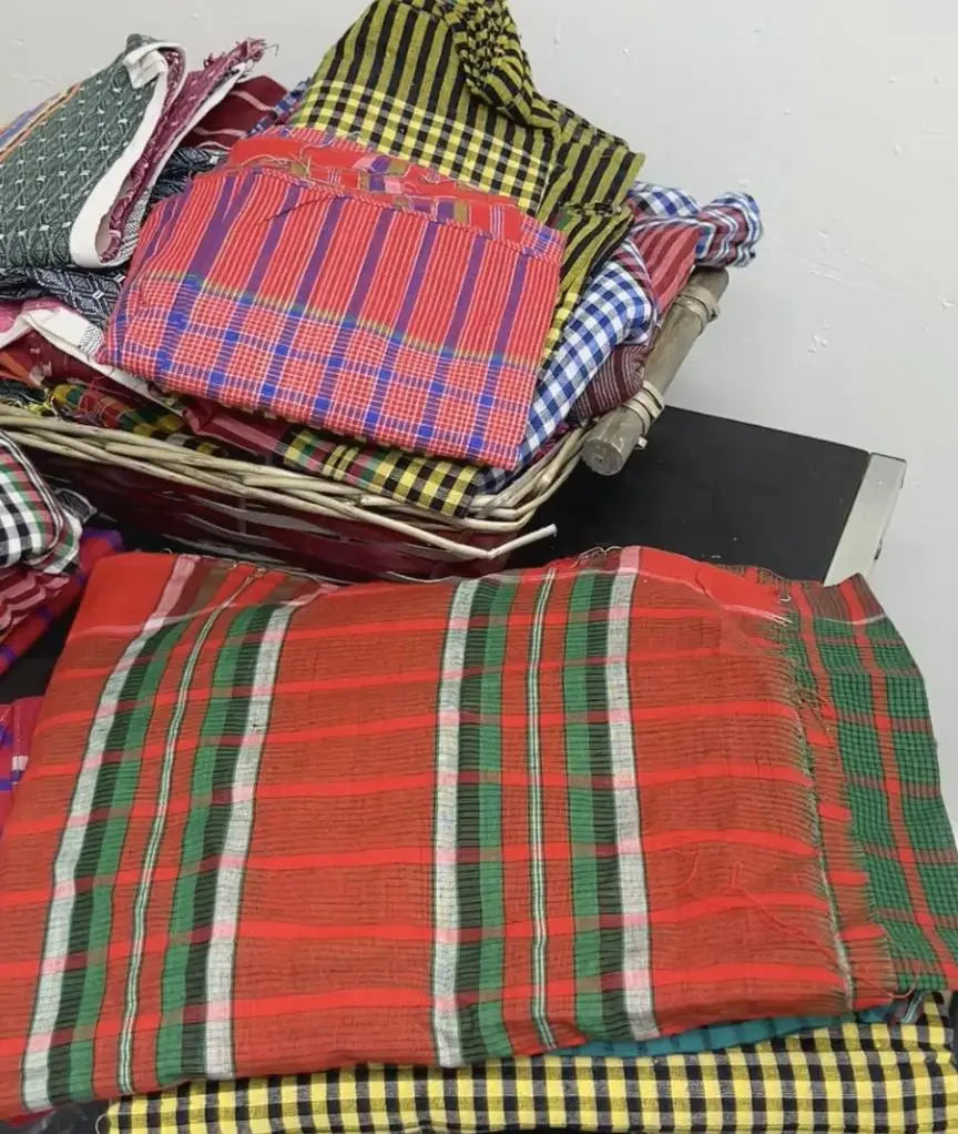 Bengali Traditional Gamcha for Men's and Women's Soft Cotton Bath Towel | Gamsha | Gamsa lattafauk