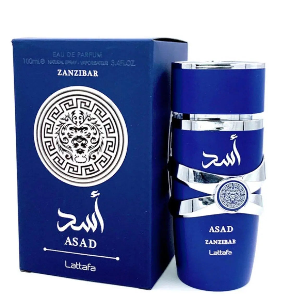 Asad Zanzibar Lattafa Perfume EDP for Women Men 100ml Eau De Parfum Long Lasting Floral & Woody Arabian Perfume Spray Scent lattafauk