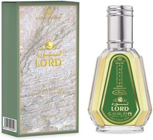 Lord Eau de Parfum 50ml – Bold, Masculine & Classic Arabian Perfume lattafauk