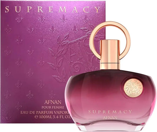Afnan Supremacy Purple Eau de Parfum – Sweet Fruity Luxury Arabian Perfume Tufayel