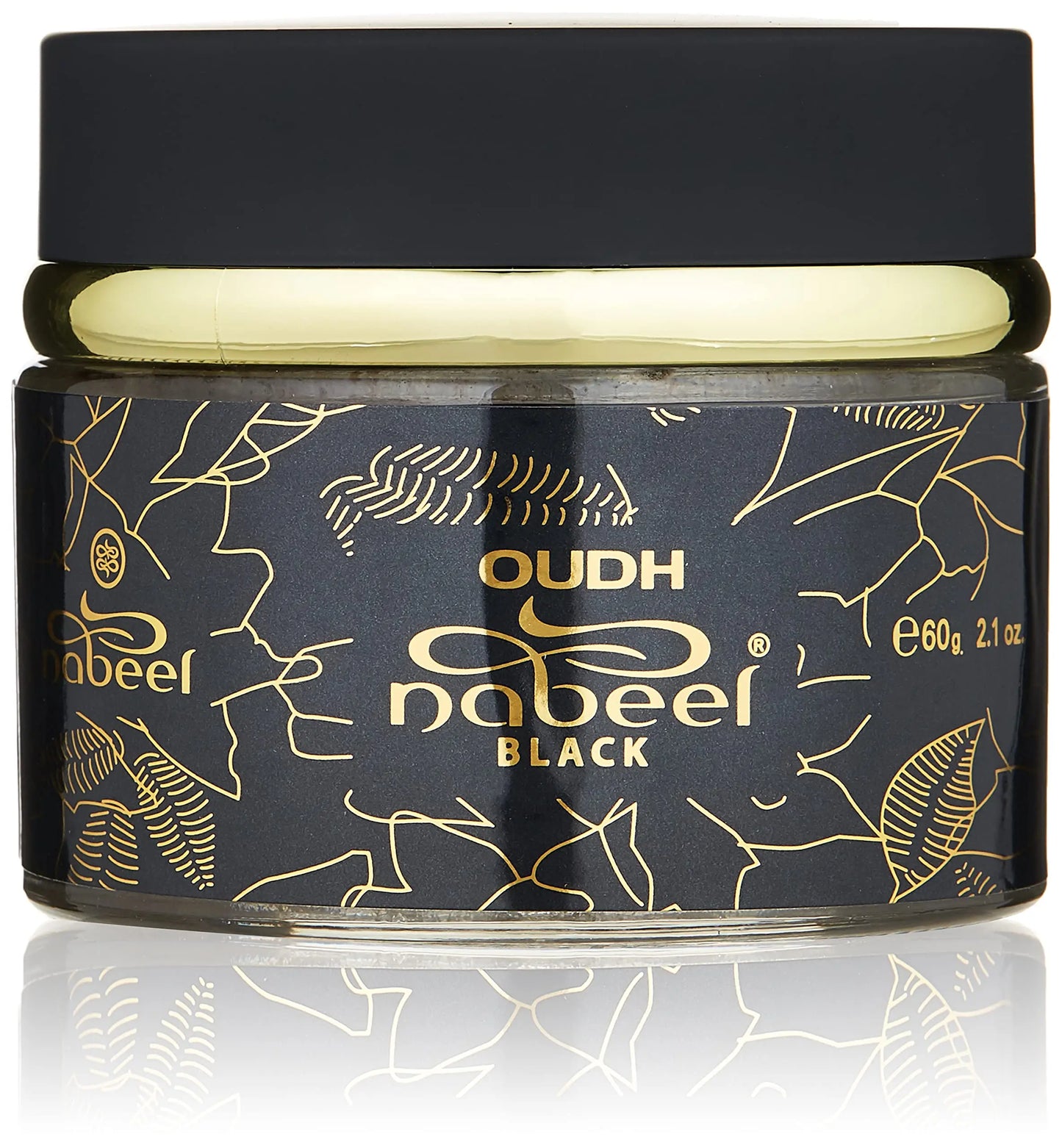 OUD NABEEL BLACK – Luxury Arabian Bakhoor (60g)  Deep • Smoky • Oud-Rich • Long-Lasting lattafauk