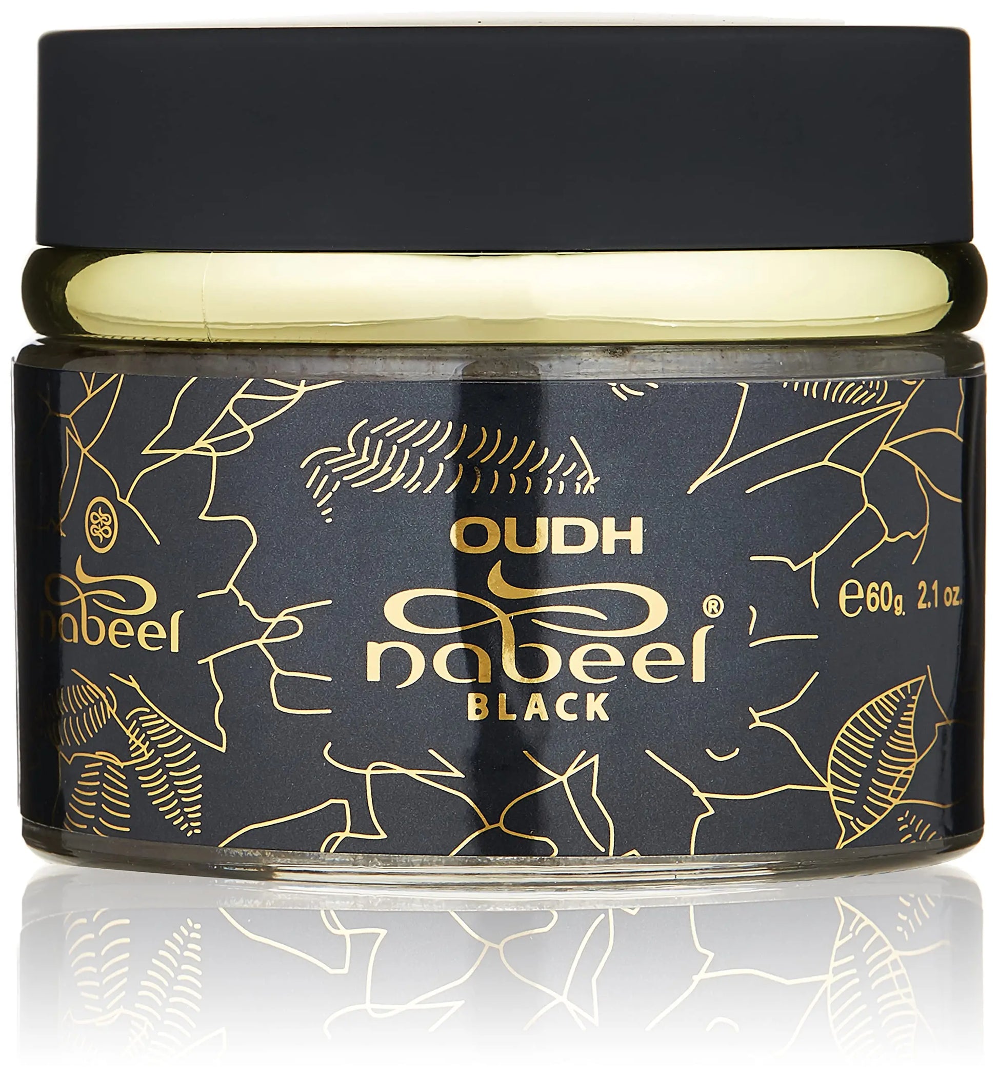 OUD NABEEL BLACK – Luxury Arabian Bakhoor (60g)  Deep • Smoky • Oud-Rich • Long-Lasting lattafauk