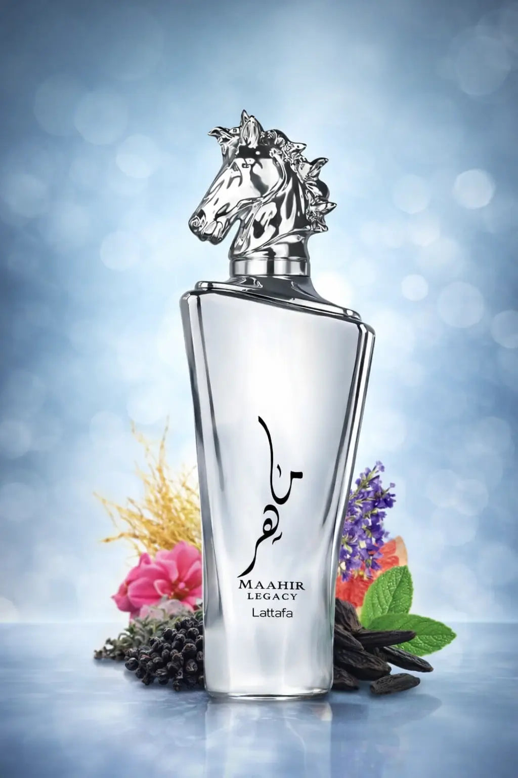 Lattafa Maahir Legacy Perfume 100ml EDP - Luxurious Eastern Fragrance with Bergamot & Vanilla Notes lattafauk