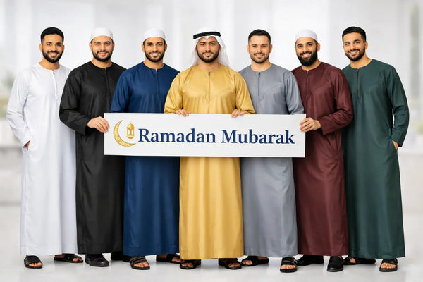 Ramadan Eid Thobes / Jubbah | Dad and Son Matching Thobes Jubbah Tufayel