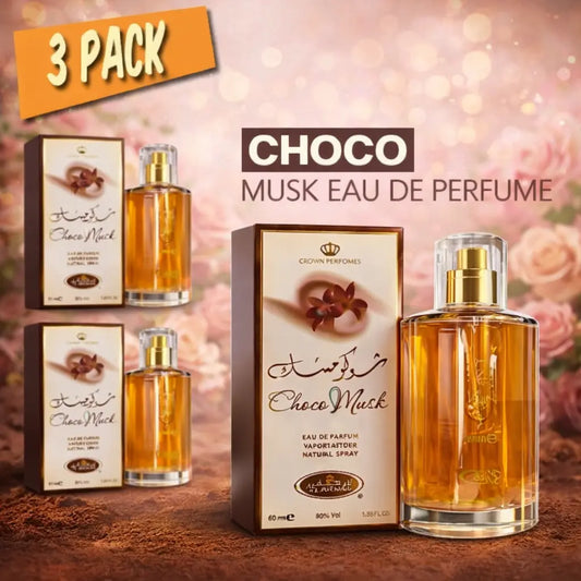 Offer 3Pack Choco Musk 50ml Al Rehab Perfume lattafauk