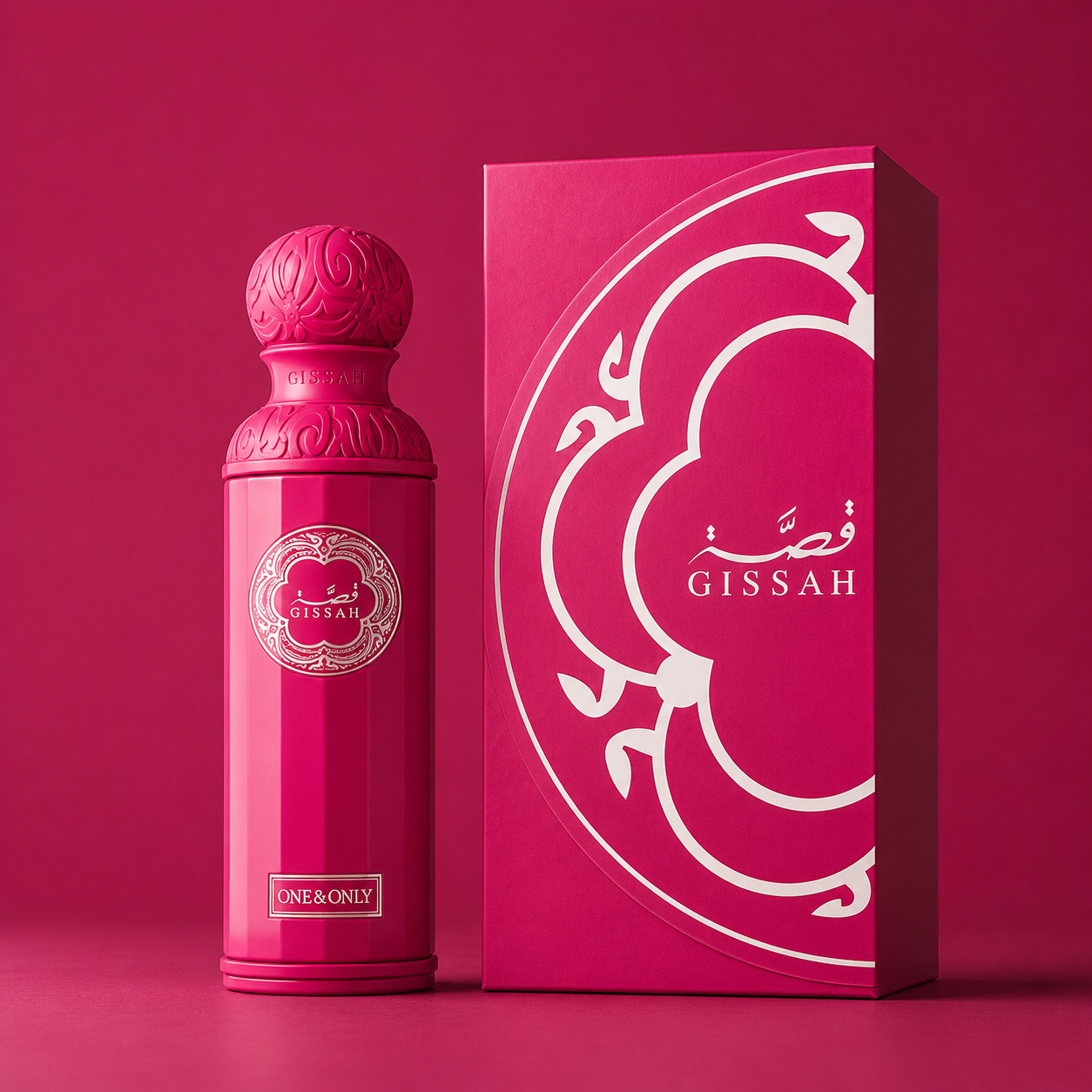Gissah One & Only 200ml Eau de Parfum – Bergamot, Passion Fruit, Peach, Caramel & White Musk