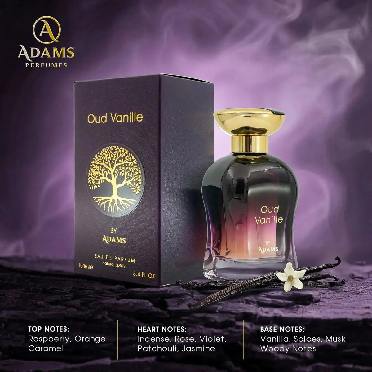 Oud Vanille Adams Perfumes