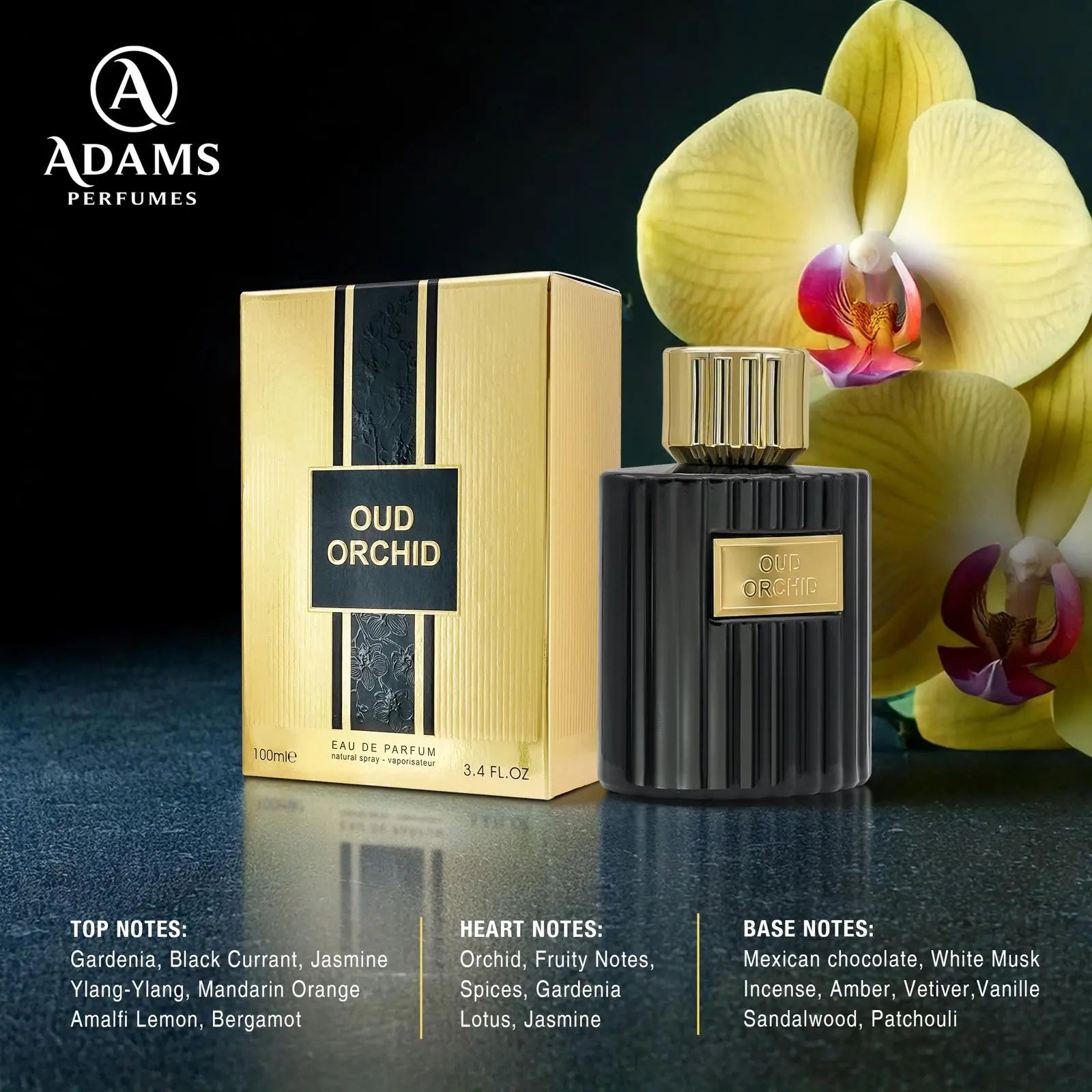 Oud Orchid Adams Perfumes