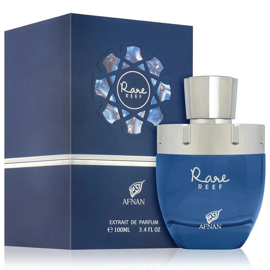 Afnan Rare Reef Extrait de Parfum 100ml – Luxury Fresh Aquatic Arabian Fragrance Tufayel