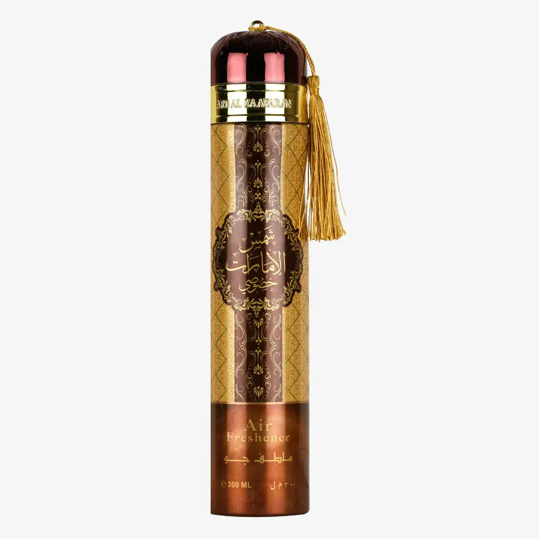 Shams Al Emarat Khususi Air Freshener 300ml – Sweet & Luxurious Arabian Perfume Scent Tufayel
