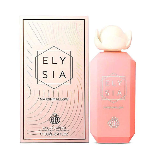 Elysia Marshmallow 100ml EDP by Fragrance World – Raspberry, Whipped Cream, Vanilla, Sugar & Musk Tufayel Perfumes