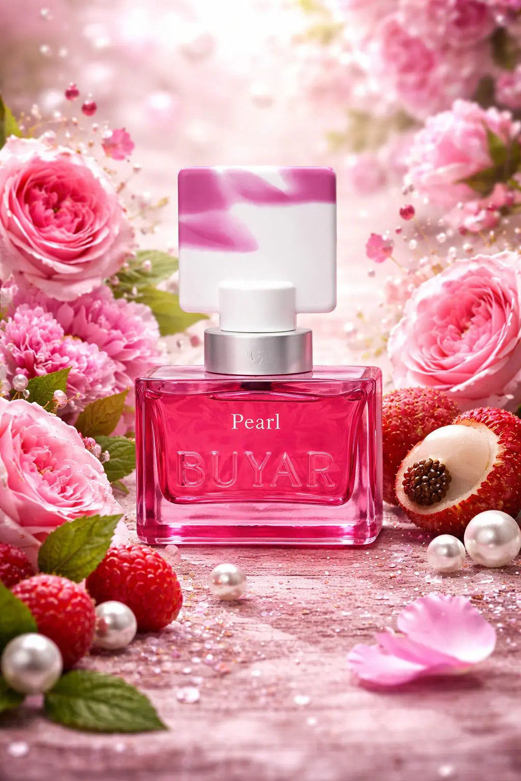 Buyar Pearl Eau De Parfum 100ml – Elegant Floral Fruity Luxury Fragrance for Women UK Tufayel Perfumes