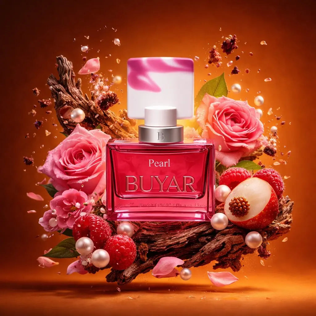 Buyar Pearl Eau De Parfum 100ml – Elegant Floral Fruity Luxury Fragrance for Women UK Tufayel Perfumes