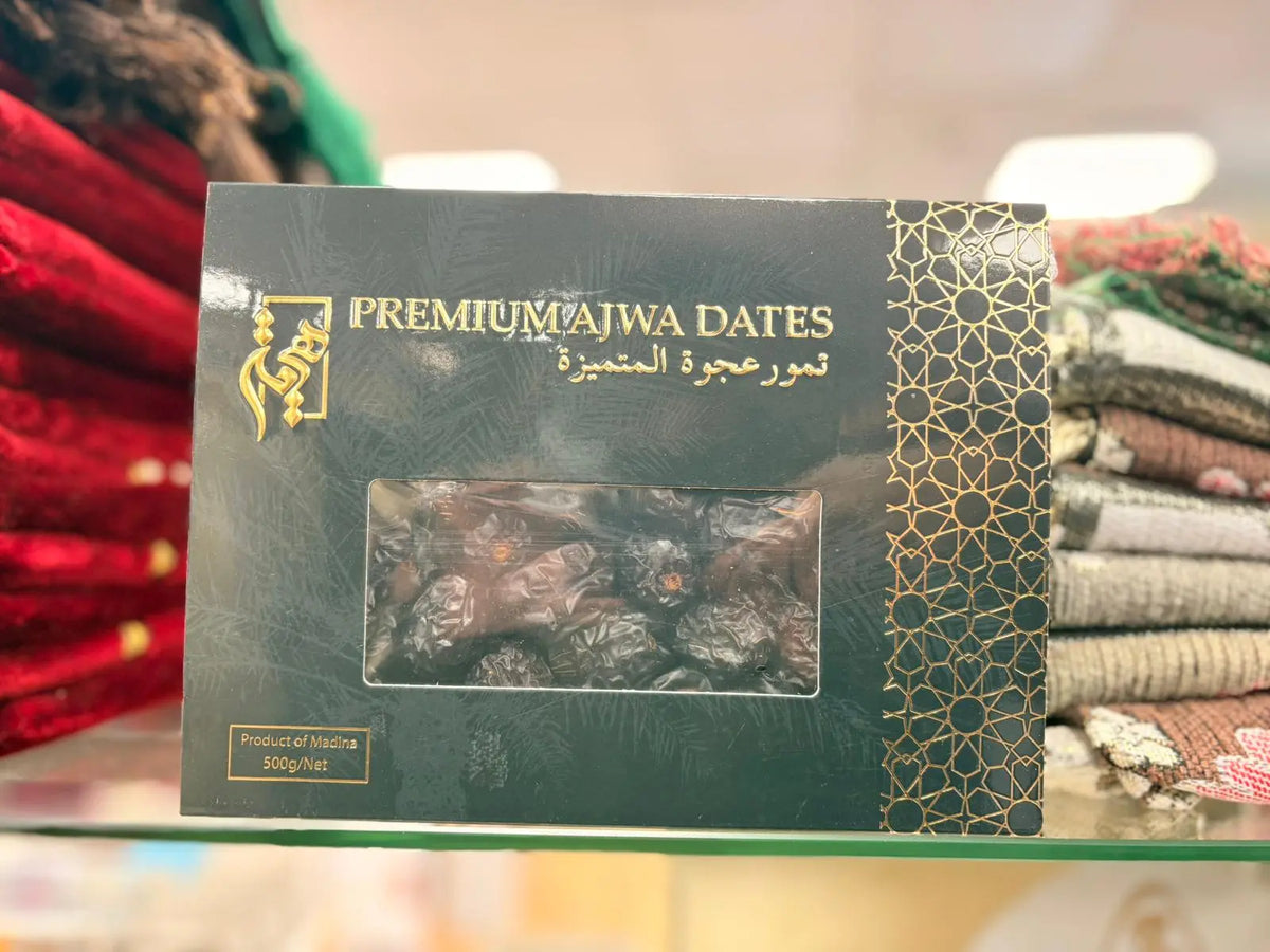 Ajwa Dates Authentic Premium Original Dates 500g – From Madinah Tufayel