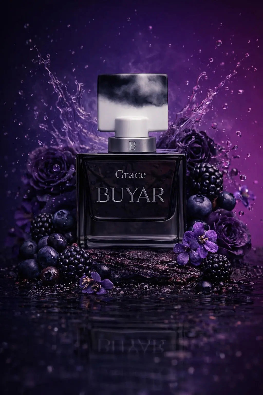 Buyar Grace Eau De Parfum 100ml – Soft Floral Musky Elegant Fragrance for Women UK Tufayel Perfumes