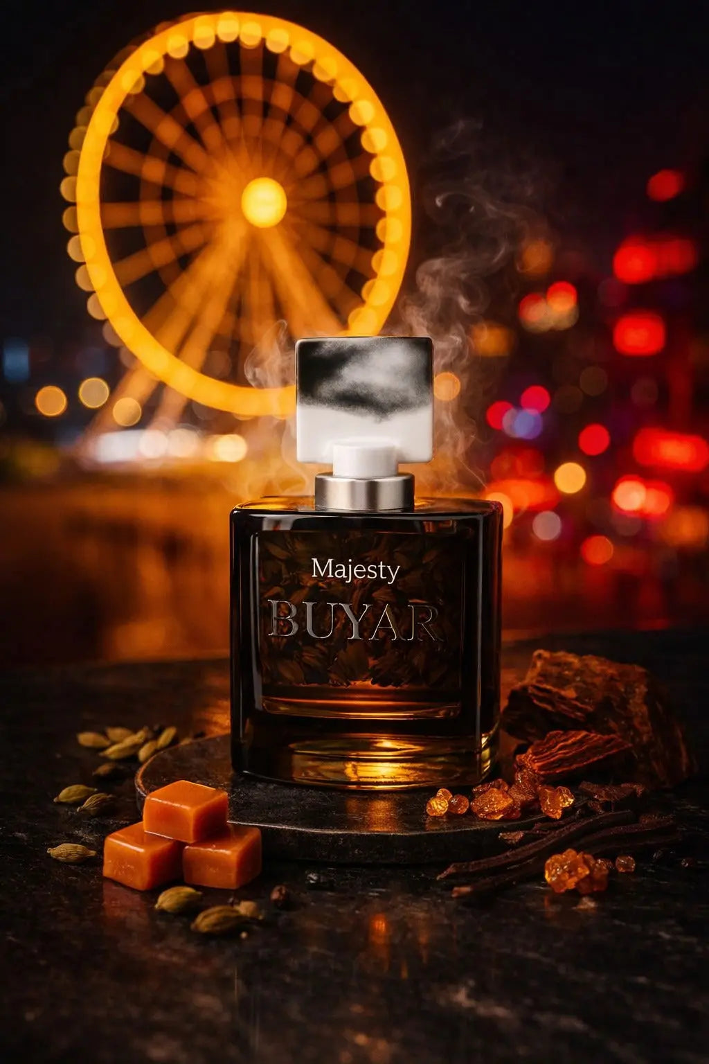 Buyar Majesty Perfume 100ml UK | Amber Woody Long Lasting Luxury Fragrance Tufayel Perfumes