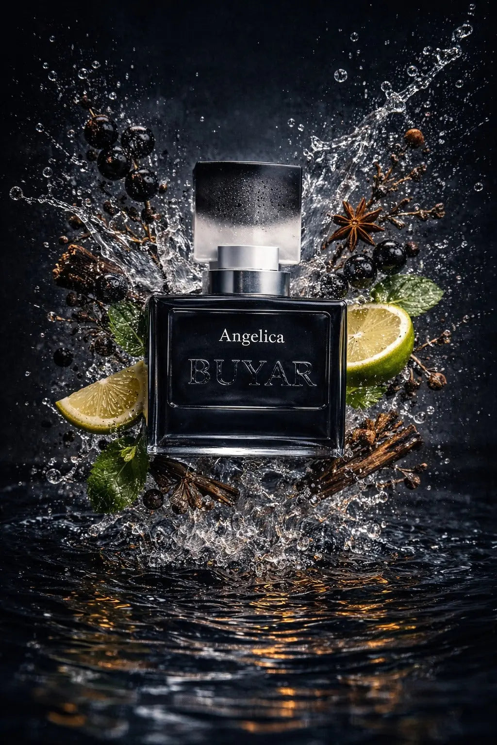Buyar Angelica Eau De Parfum 100ml – Elegant Floral Vanilla Musky Luxury Fragrance for Women UK Tufayel Perfumes
