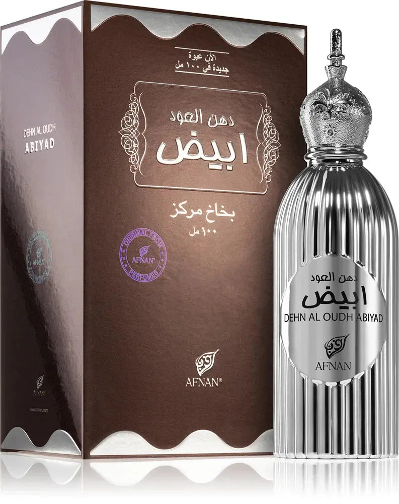 Afnan Dehn Al Oudh Abiyad Adams Perfumes