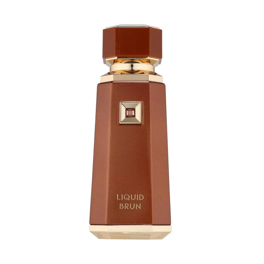 French Avenue Liquid Brun Eau De Parfum 100ml Spray - Unisex Fragrance with Cinnamon & Bourbon Vanilla Notes lattafauk