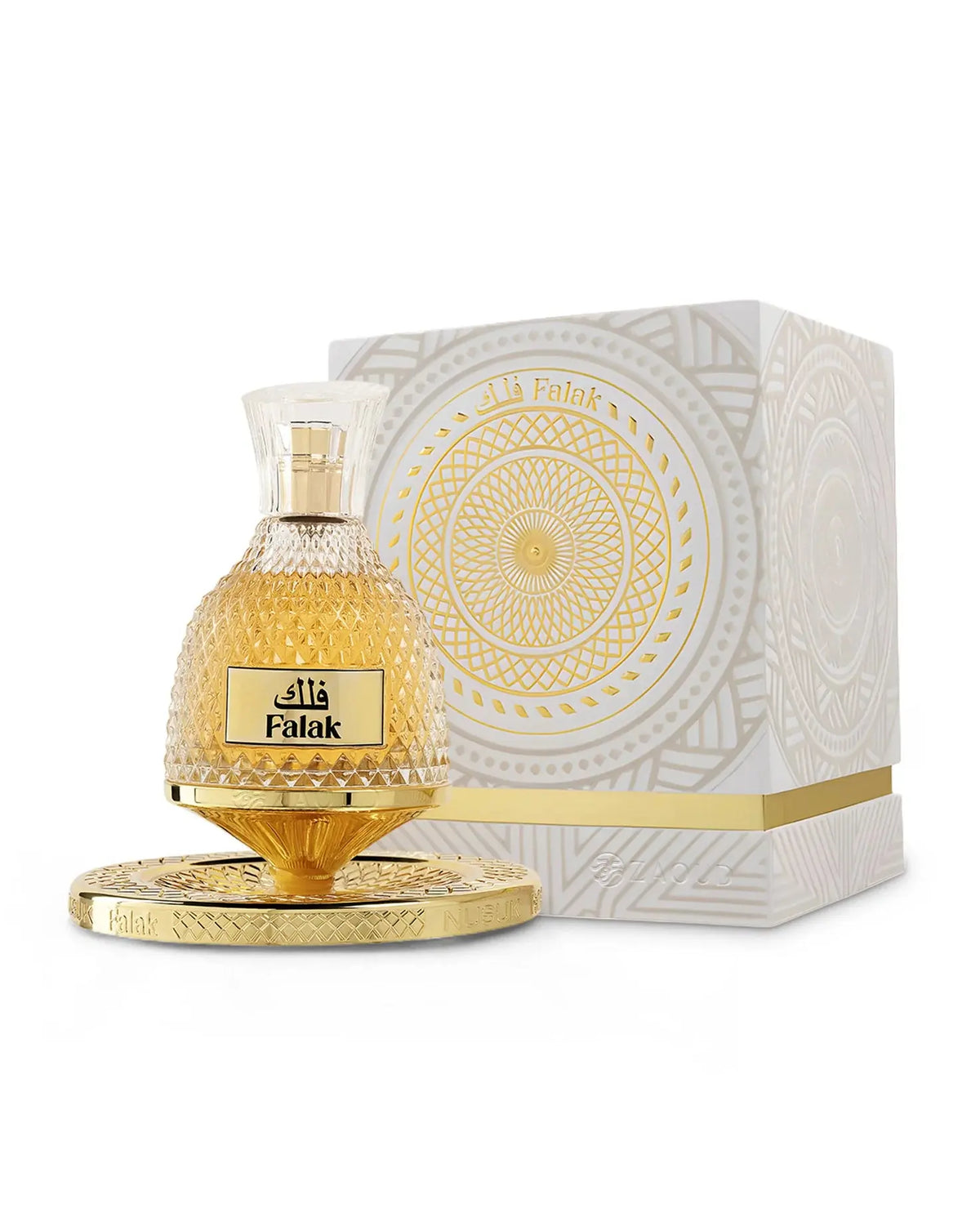 Falak Perfume 100ml EDP by Nusuk – Fresh Citrus, Warm Woods & Amber Elegance Tufayel