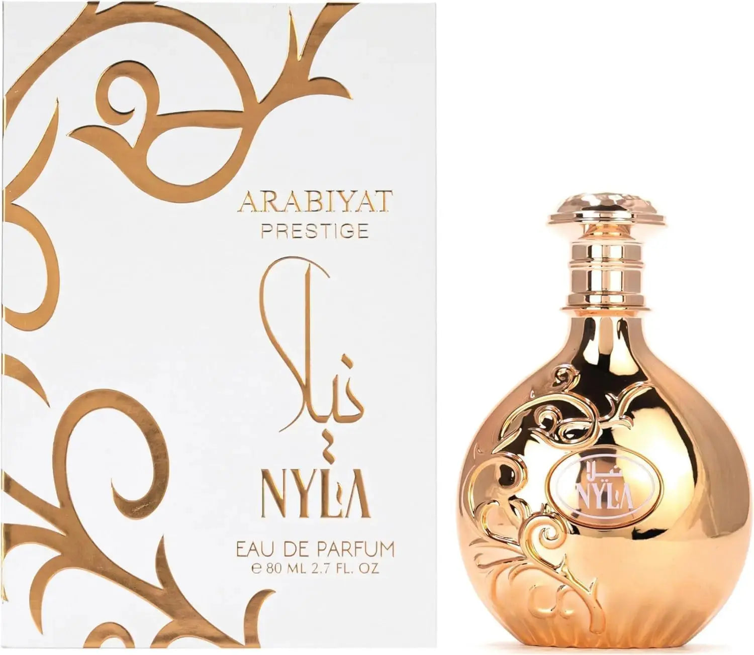 Arabiyat Prestige Nyla EDP Eau de Parfum For Women And Men (Unisex), 80 ml, Made in UAE Tufayel