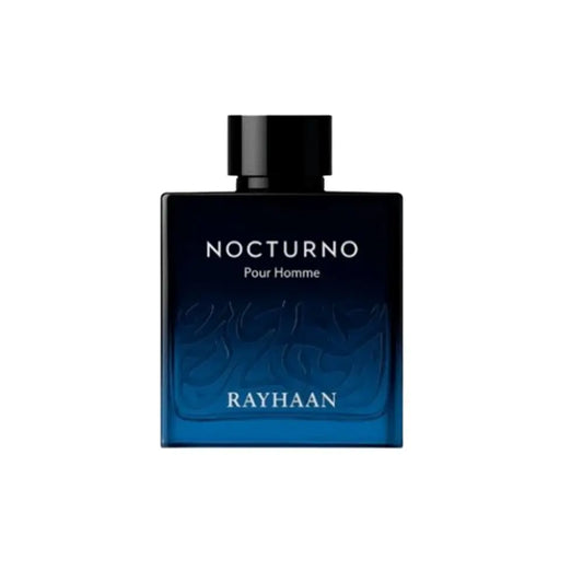 Rayhaan Nocturno Pour Homme Eau de Parfum 100ml – Bold Nighttime Men’s Fragrance Tufayel