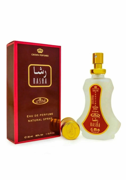 Rasha Eau de Parfum 35ml – Fresh, Sweet & Elegant Arabian Perfume lattafauk